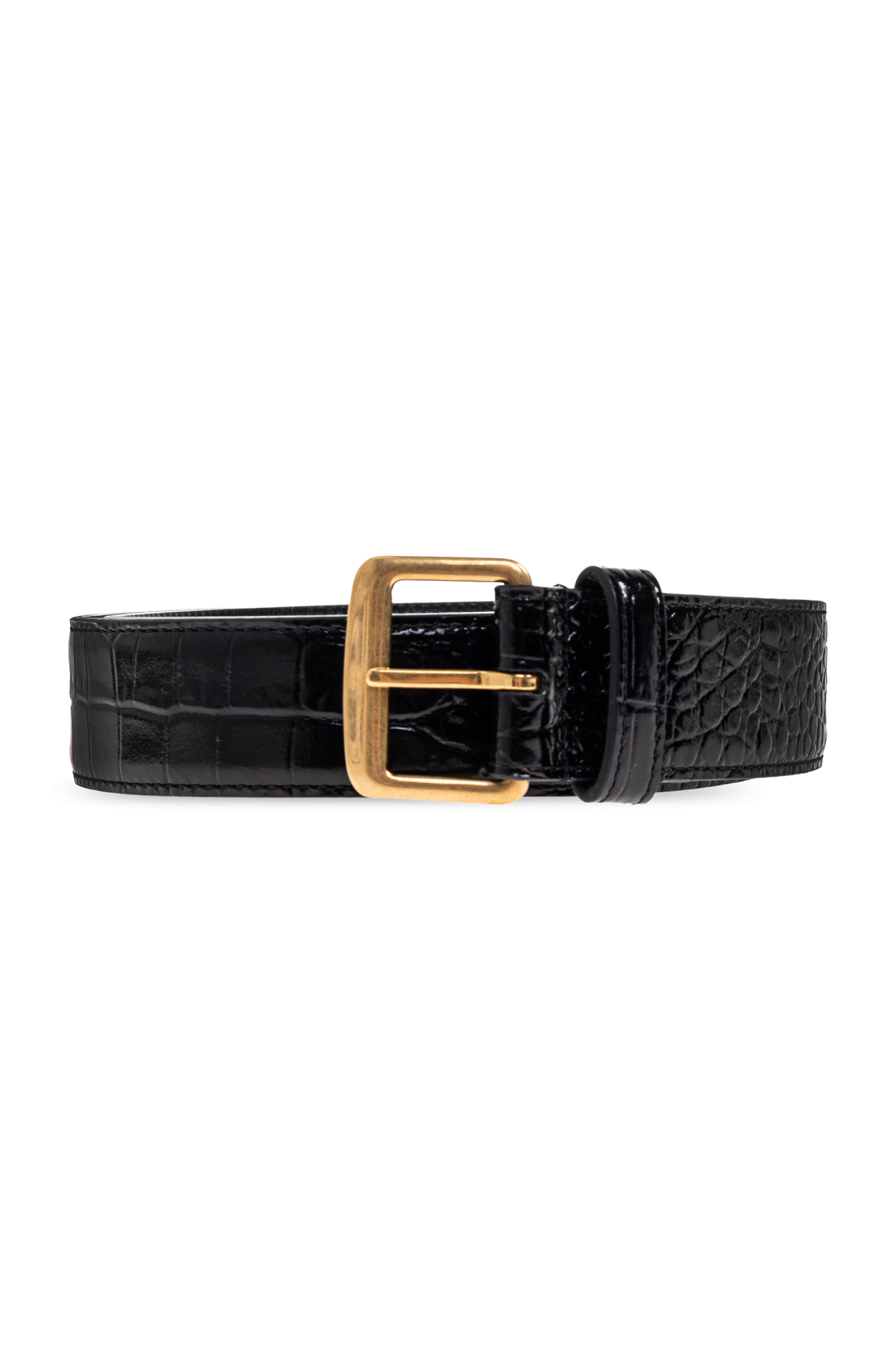 Black Leather belt Saint Laurent - Vitkac AS